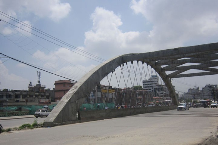 नेपालकै पहिलो ‘नेटवर्क आर्क पुल’को निर्माण अन्तिम चरणमा