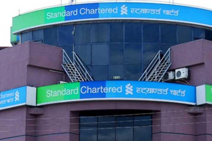 विदेशी लगानीको स्ट्याण्डर्ड चार्टर्डको सामान्य प्रगति, खुद नाफा १४% ले बढ्यो