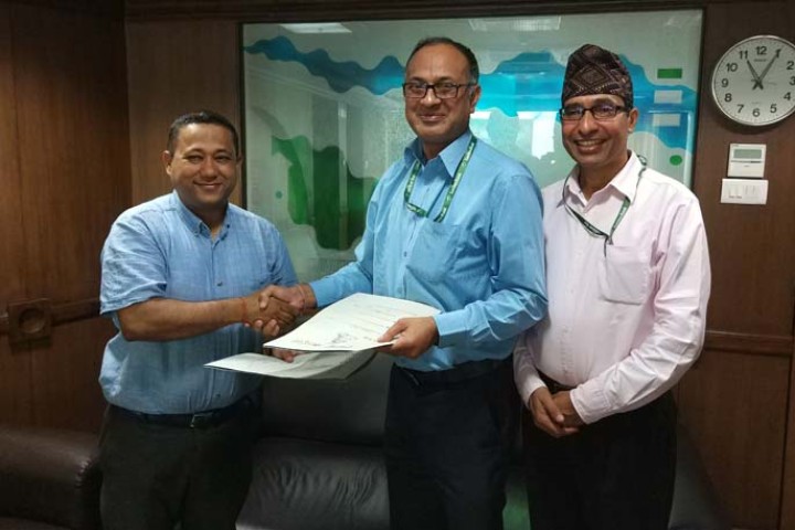 सानिमा बैंकको टिच फर नेपाललाई आर्थिक सहयोग