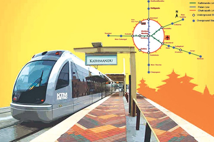 मेट्रो रेल निर्माणले गति लियो, यस्तो छ पहिलो चरणमा निर्माण हुने रुट