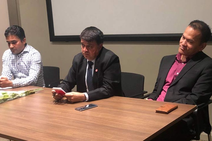 बिग मर्जरपछि विदेशमा शाखा खोल्ने तयारीमा ग्लोबल बैंक: अध्यक्ष ढकाल