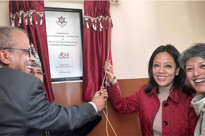 अग्नी फाउन्डेसनको सहयोगमा शिक्षण अस्पतालमा बाल तथा नवजात शिशु सघन कक्षहरूकाे पुनर्निर्माण