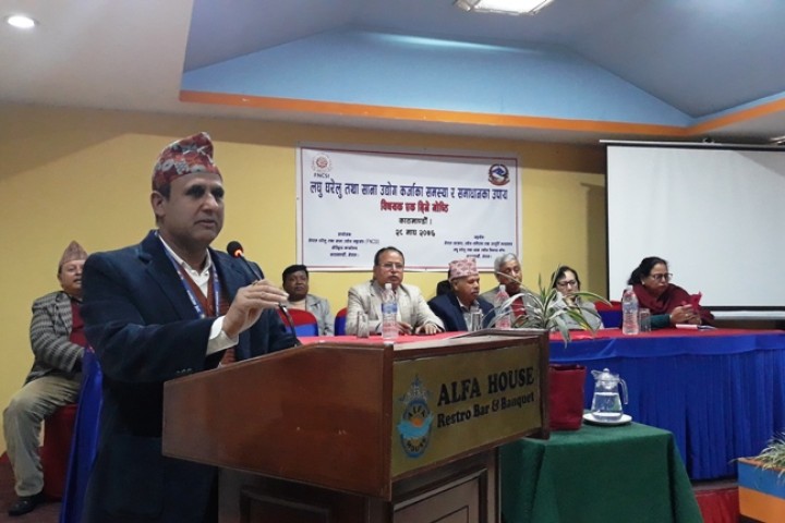 ‘बैंकले साना तथा मझौला व्यवसायमा ऋण लगानी नै गरेनन्’