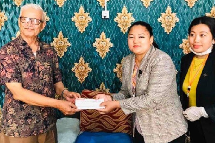 भाटभटेनीद्वारा बागमती प्रदेशलाई २५ लाख