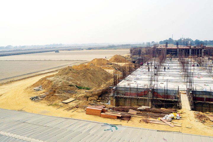 नदीजन्य पदार्थ उपलब्ध गराएपछि गौतमबुद्ध विमानस्थलको निर्माण अघि बढ्यो
