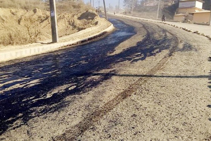 उपत्यकाका ९ सडक आयोजनाको काम अलपत्र, कुन सडकको कति काम भयो