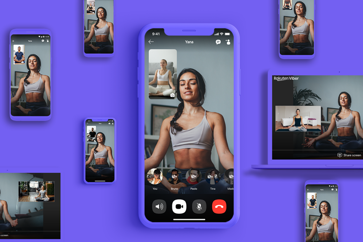 भाइबरले शुरु गर्‍यो ग्रुप भिडियो कल, एकैसाथ २० जनालाई कल गर्न मिल्ने