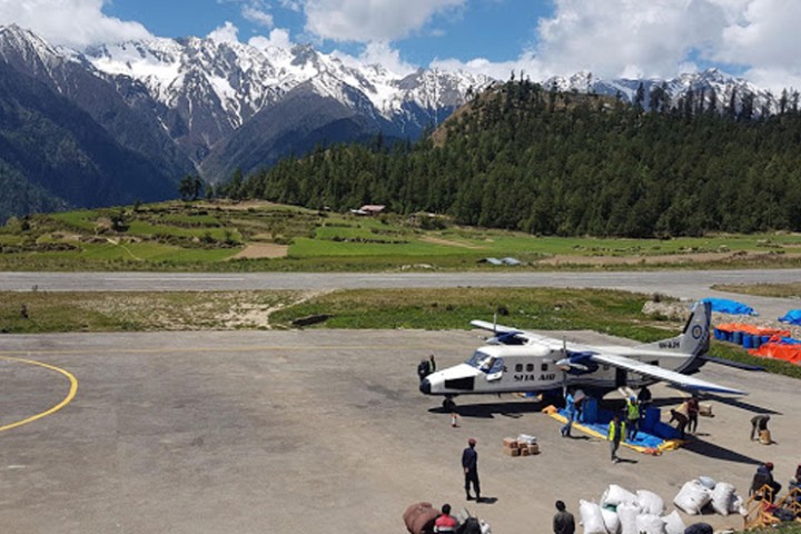 हुम्ला विमानस्थलमा पुनः कालोपत्रको काम धमाधम हुँदै, १५ दिनभित्र सकिने
