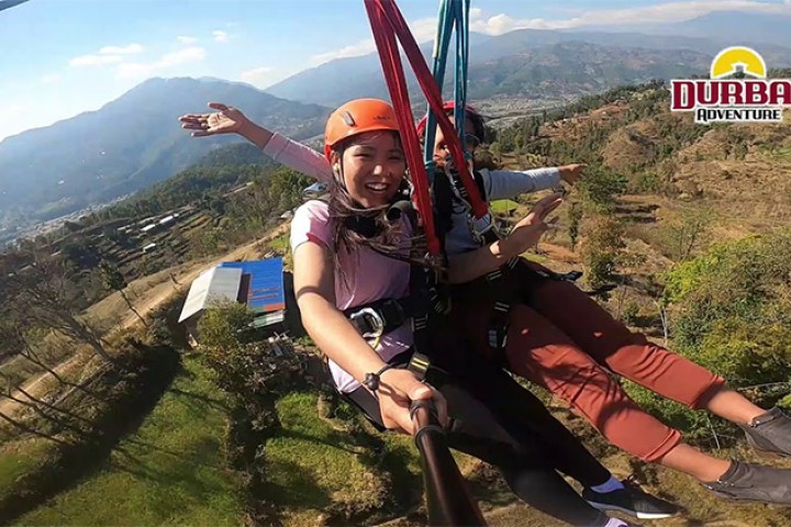 नुवाकोट दरबारसँगै निर्माण भएको लोभलाग्दो जिपलाइन र होटल सहितको नयाँ गन्तब्य