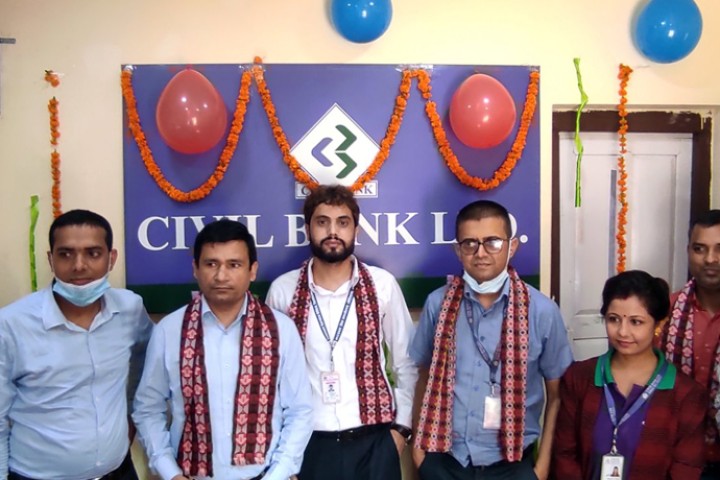 करदाता कार्यालय तौलिहवामा सिभिल बैंकको एक्सटेन्सन काउन्टर