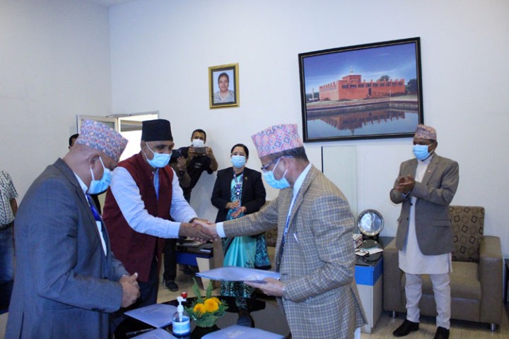 राष्ट्र बैंक र त्रिभुवन विश्वविद्यालयबीच शोधवृत्ति सम्बन्धी समझदारी