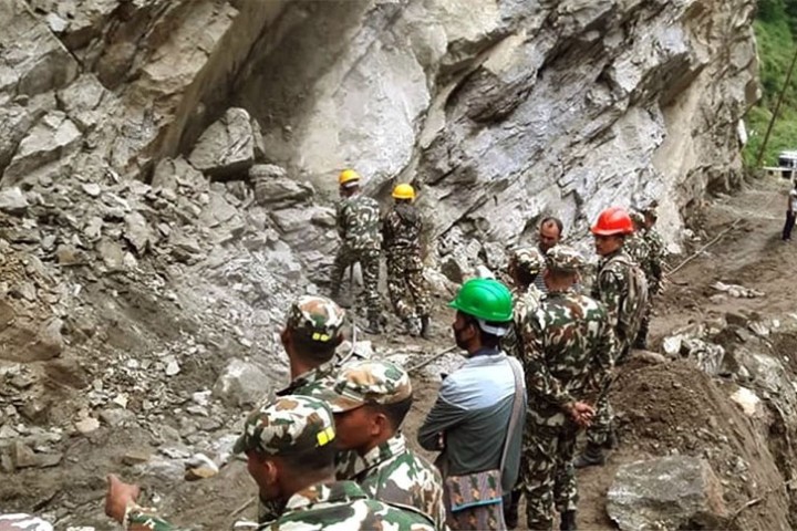 हुम्ला सदरमुकाम सडक पुर्‍याउने जिम्मा सेनालाई, यसै वर्षभित्र ट्र्याक खोलिन