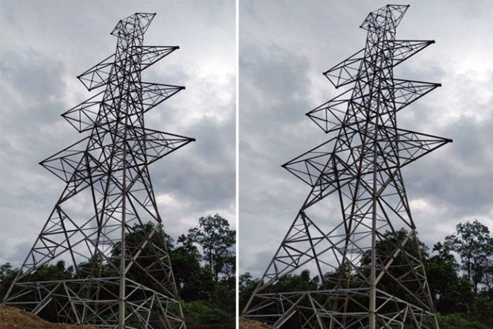 कोहलपुर-सुर्खेत १३२ केभीप्रसारण लाइनमा स्थानीयवासीको अवरोध