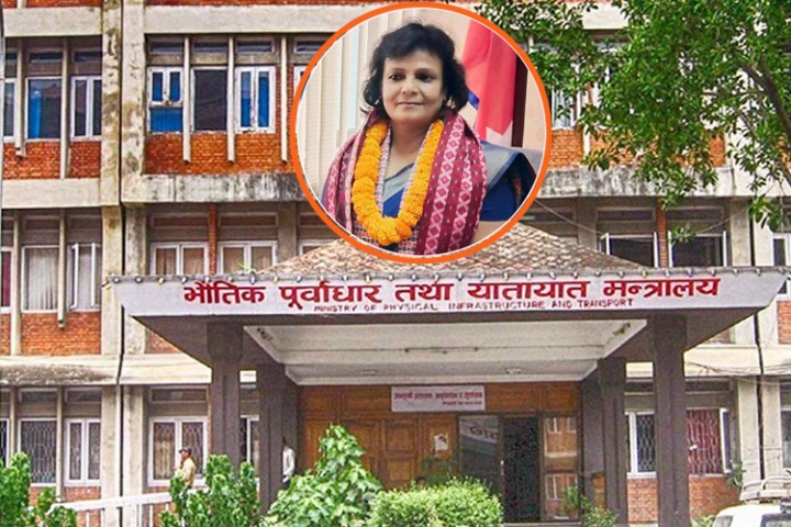 विकास खर्च गर्नै नसक्ने भौतिक मन्त्रालय : ८ महिनामा जम्मा २२% खर्च, थप पौने २ खर्ब बजेट माग