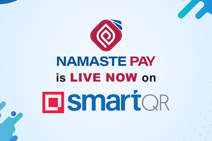 नमस्ते पेमार्फत स्मार्ट क्यूआर मर्चेन्ट पेमेन्ट सेवा सुरू