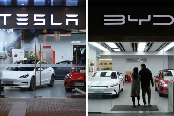 ईभीमा चिनियाँ कम्पनीको वर्चश्व बढ्दै, टेस्लालाई उछिन्दै बीवाइडी बन्यो विश्वमै धेरै कार बेच्ने कम्पनी
