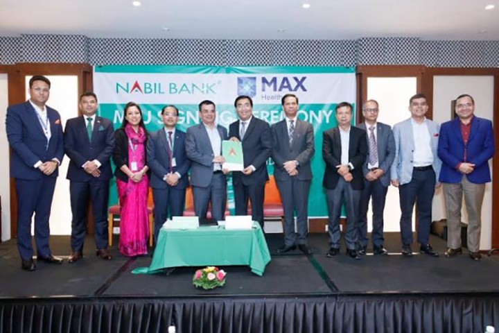 नबिल बैंकका कार्ड होल्डरले म्याक्स हेल्थकेयर इण्डियामा छुट पाउने