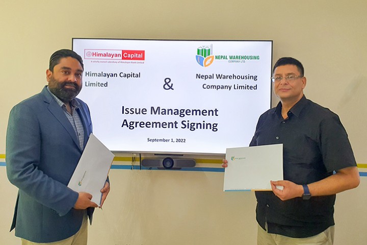 नेपाल वेयर हाउजिङ कम्पनीले आइपीओ ल्याउँदै, विक्री प्रबन्धक नियुक्त