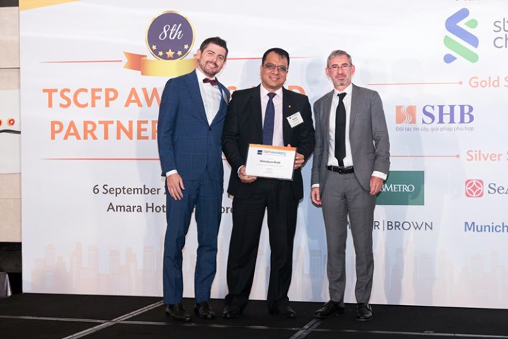 हिमालयन बैंक 'टीएससीएफपी' अवार्डबाट सम्मानित