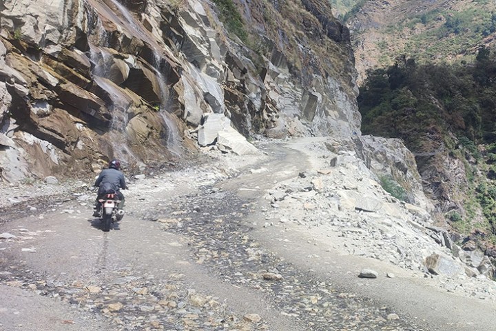 कालीगण्डकी करिडोरको निर्माण आधाभन्दा कम, समयमै सम्पन्न नहुने