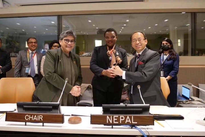 नेपालद्वारा एलडीसीज समन्वय ब्यूरोको अध्यक्षता ग्रहण