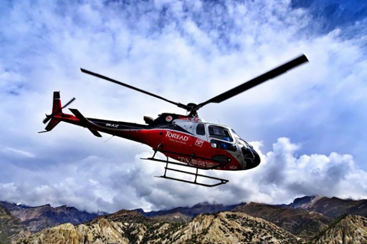 सिम्रिक एयरका सबै हेलिकप्टर उडानमा रोक