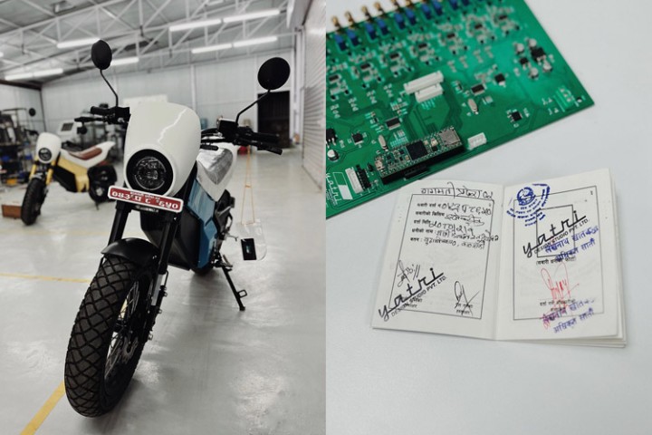 नेपालमै बनेको मोटरसाइकलले पहिलोपटक पायो नम्बर प्लेट