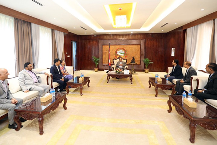 नवनिर्वाचित सीएनआई पदाधिकारीले भेटे प्रधानमन्त्री, चोरी पैठारी नियन्त्रणमा निर्मम हुन आग्रह