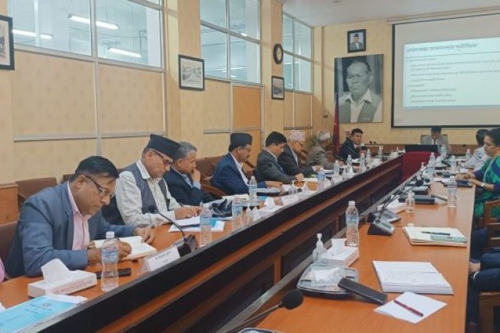 सोह्रौ योजनाका लागि प्रदेश र स्थानीय सरकारसँग आयोगको छलफल