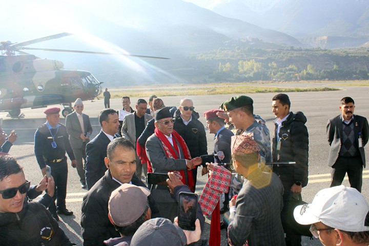 मुस्ताङलाई ५० करोड उपलब्ध गराउने प्रधानमन्त्रीको घोषणा