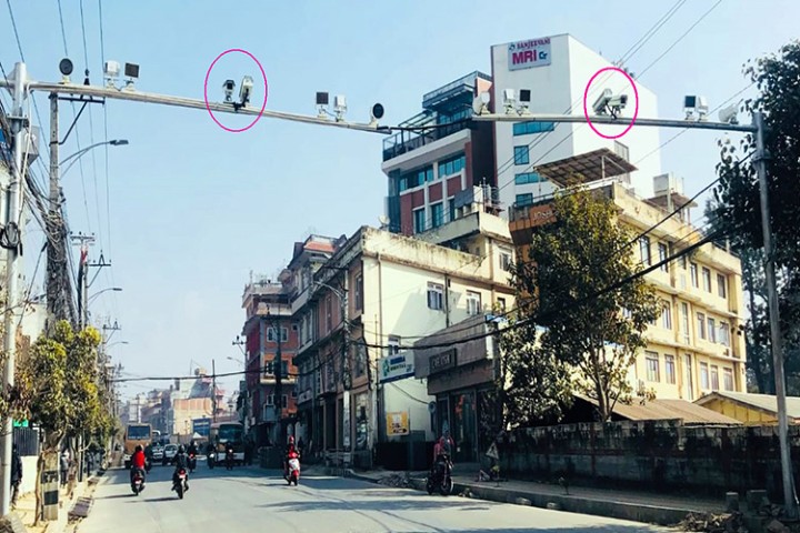 काठमाडौंका सडकमा 'एआइ' फिचरका सीसीटीभी क्यामरा, कुन-कुन ठाउँमा राखिएका छन् ?