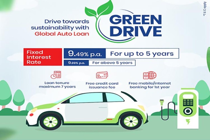 ग्लोबल आइएमईको ‘ग्रिन ड्राइभ’ कर्जा योजना, ईभी किन्न ९.४९ प्रतिशतमै ऋण दिने