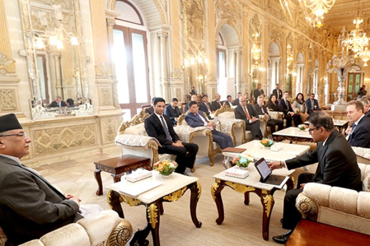 सहुलियत दरमा ऋण दिन एसियाली पूर्वाधार बैंकलाई प्रधानमन्त्रीको आग्रह