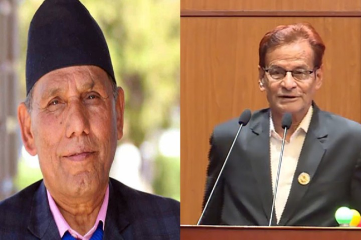 राष्ट्रियसभाको अध्यक्षमा दाहाल र शर्माको उम्मेदवारी