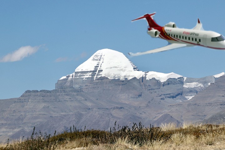 कैलाश मानसरोवरमा एकैदिन ७ वटा माउन्टेन फ्लाइट, कति लाग्छ शुल्क ?