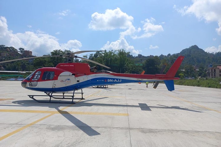 नलिञ्चोक हेलिप्याडबाट उडान नगर्ने पाइलटहरूको निर्णय