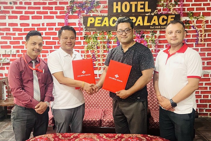 प्रभु बैंकका ग्राहकले न्यू होटल पिस प्यालेस र होटल दी राजनमा छुट पाउने