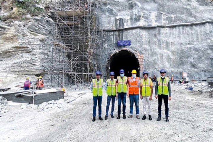 रसुवाकै ठूलो माथिल्लो त्रिशूली-१ निर्माण तीव्र गतिमा