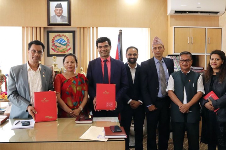 चन्द्रागिरि नगरपालिकाले बालबालिकाको नाममा खाता खोली ५ हजार जम्मा गरिदिने