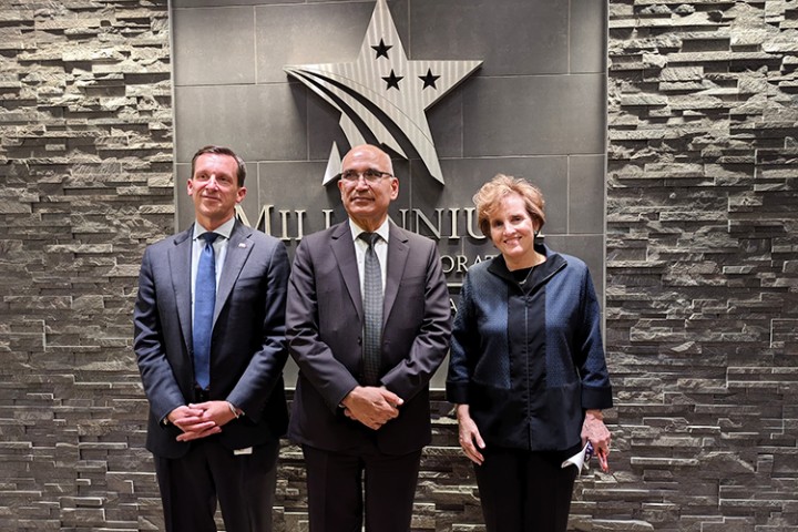 अर्थमन्त्री पौडेल र एमसीसीकी प्रमुख कार्यकारी बीच भेट, के भयो कुराकानी ?