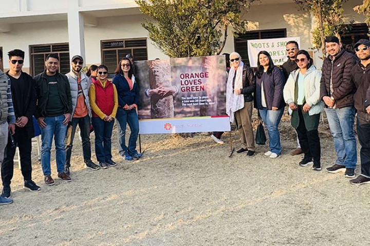 लक्ष्मी सनराइज बैंकको सहयोगमा ‘नेटिभ पकेट वृक्षारोपण’