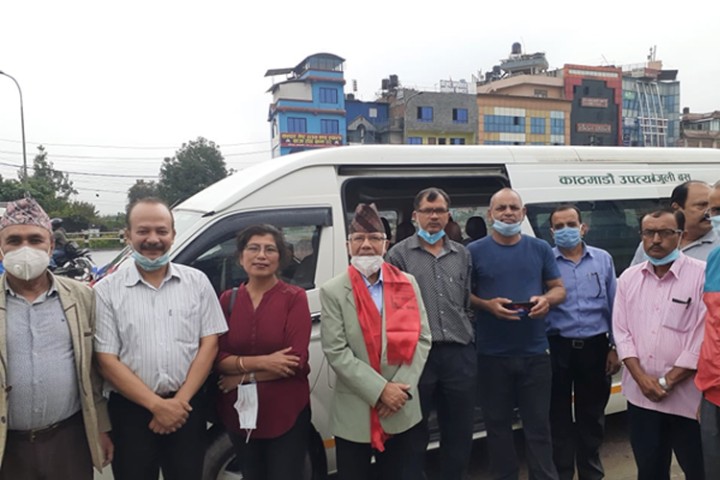 नेपालमा पहिलो पटक लामो दूरीमा विद्युतीय मिनी बस सञ्चालन