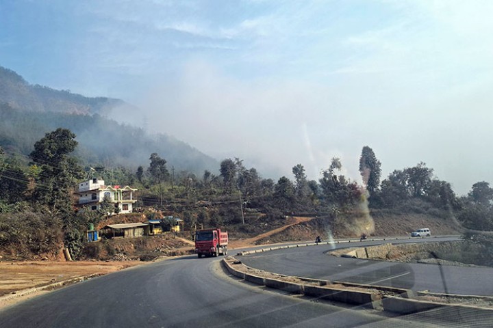 पृथ्वीराजमार्ग आजदेखि दैनिक साढे ४ घण्टा बन्द